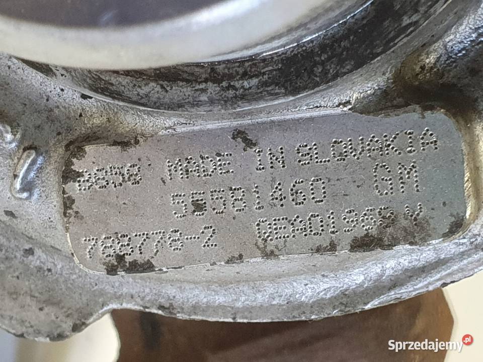 TURBOSPRĘŻARKA Opel Insignia 20 CDTI 55581460 Chełm