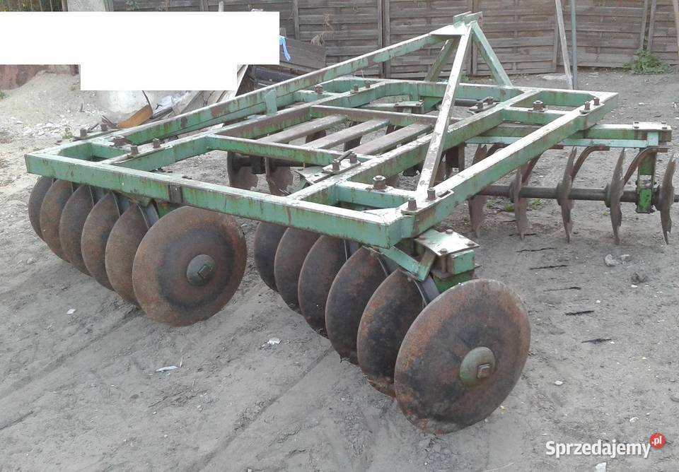 Talerzówka Brona Talerzowa Bomet 27m Agregaty