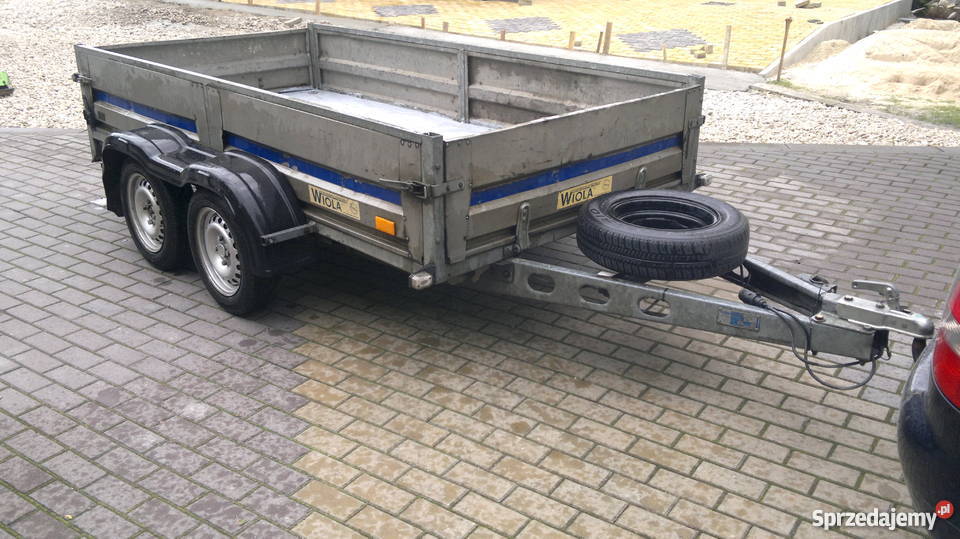 Przyczepa WIOLA DMC 750 Tandem 280x140 Okazja