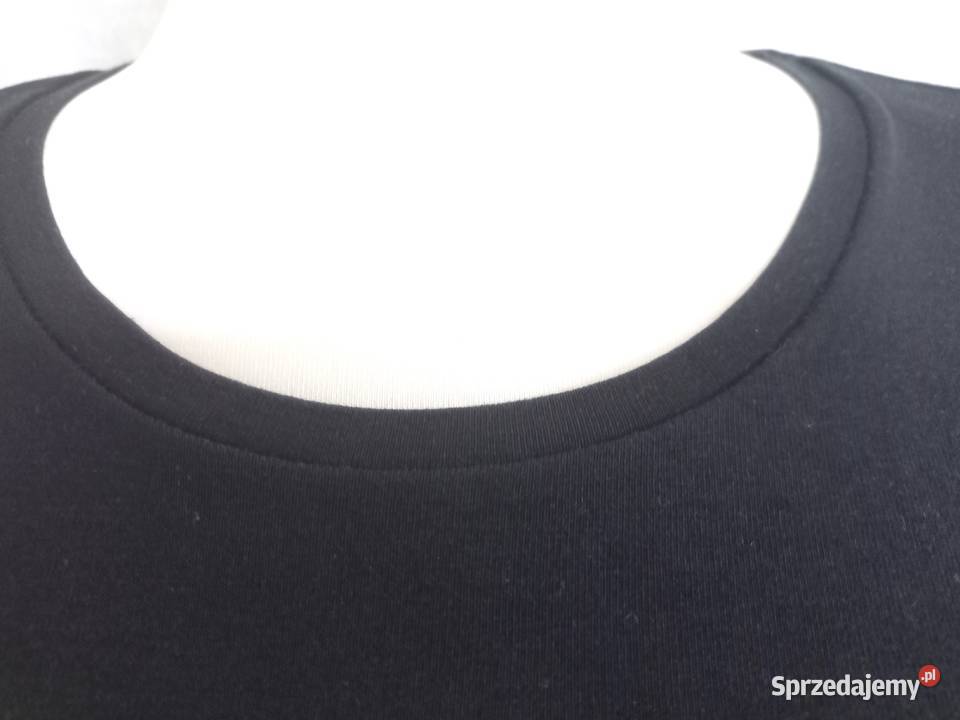 Tshirt czarny Damski bawełna r 38 Basic LOGG Bluzki i koszule podlaskie Białystok