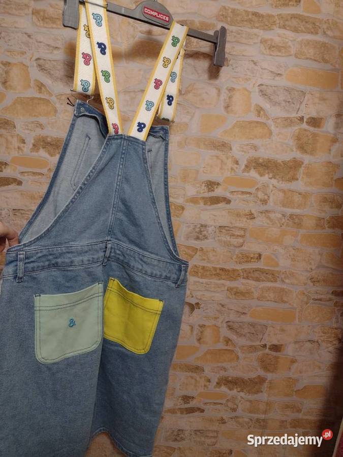 36S ASOS Dżinsowy kombinezon ogrodniczki NOWE bez rękawa Spódnice i sukienki Kraków