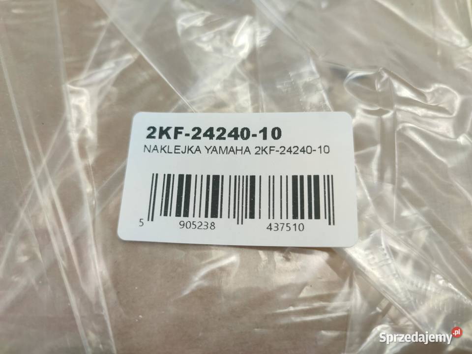 NAKLEJKA XT 2 NA BAK YAMAHA XT600 19871988 lubelskie sprzedam