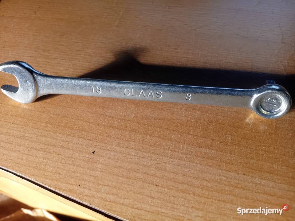 klucz claas 13mm kluczyk do oslon prasa kombajn Części i osprzęt rolniczy Kobylin-Borzymy sprzedam