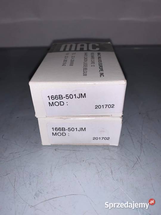 Mac Valves 166B501JM 166B501JM 201702 mazowieckie Warszawa