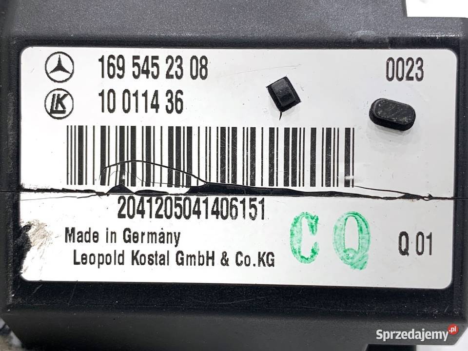 STACYJKA MERCEDES W245 1695452308 20 109 0511