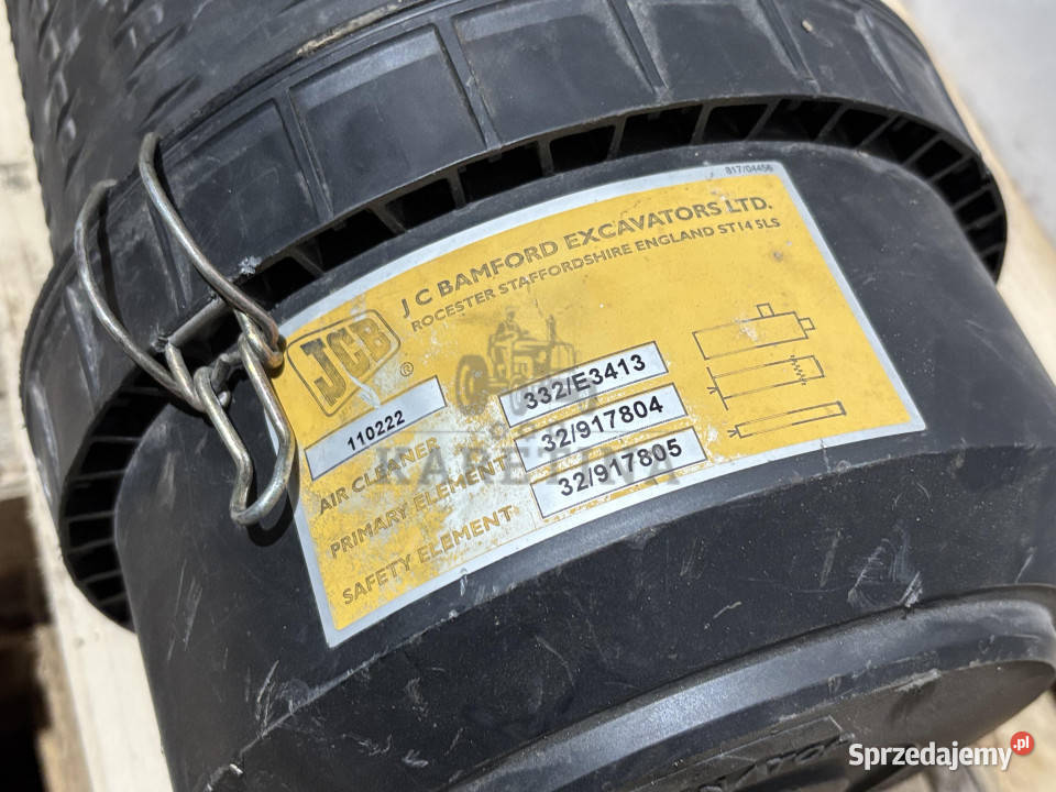 JCB 332E3413 Filtr Powietrza Obudowa Filtra Jastrzębniki