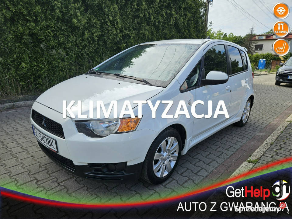 Mitsubishi Colt Podgrzewane fotele Klimatyzacja ABS śląskie Ruda Śląska