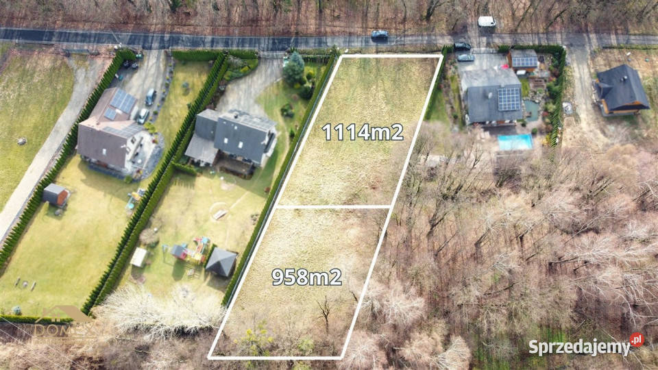 Grunt do sprzedania 2076m2 Górki Wielkie asfalt