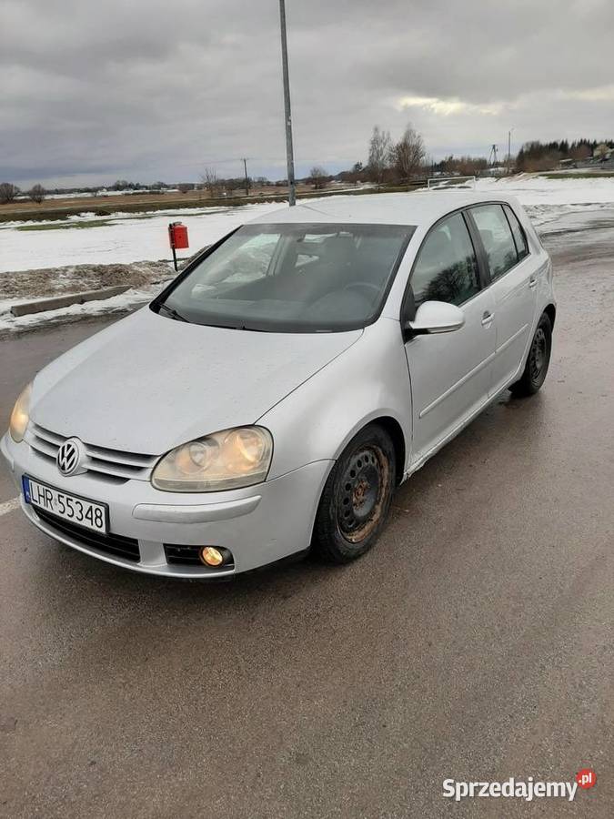 Volkswagen Golf V 20 TDI 4Motion 2004 nieuszkodzony Hrubieszów sprzedam