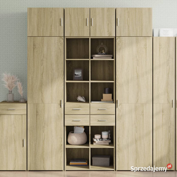 Wysoka szafka dąb sonoma 70x425x185 WM3281464 Warszawa