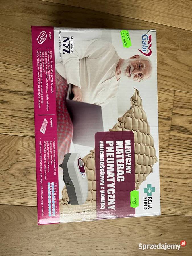 Medyczny materac pneumatyczny przeciw odlezyna Strzyżów