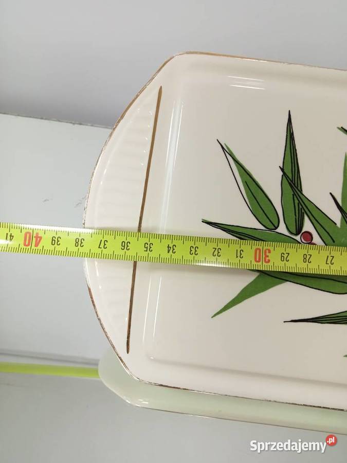 Porcelanowa taca vintage lubuskie Zielona Góra