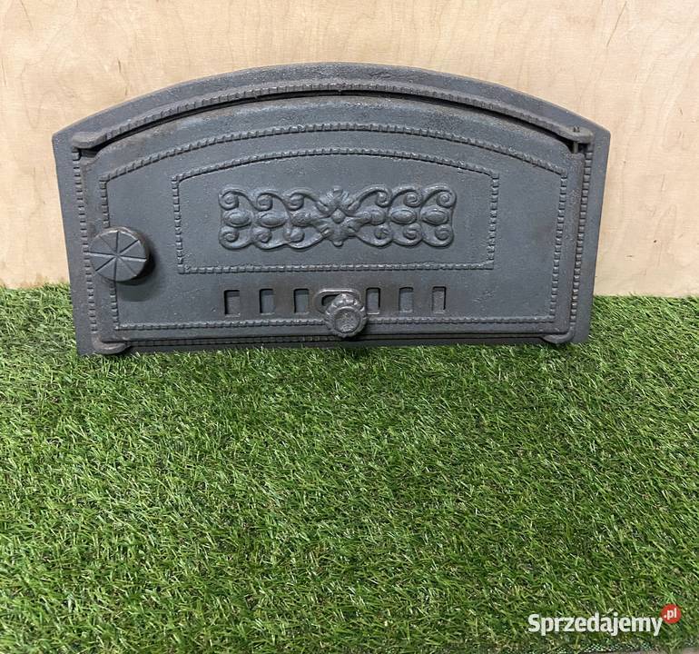 Drzwiczki żeliwne pieca chlebowego pizzy SZYBA Końskie