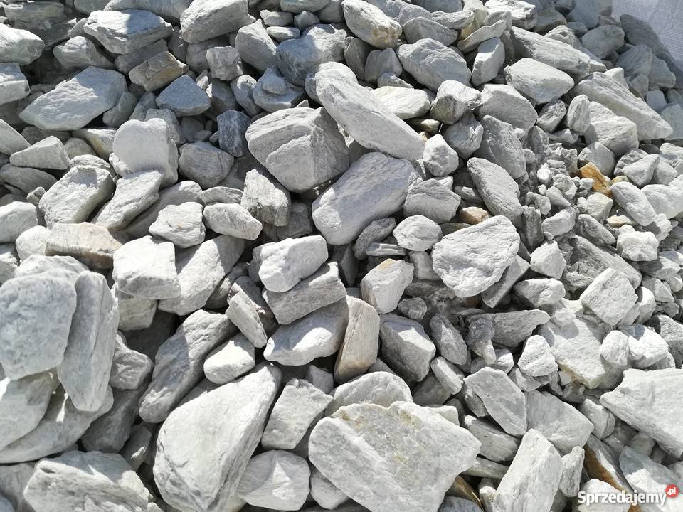 Kora kamienna biała srebrna kamień naturalny Kraków sprzedam
