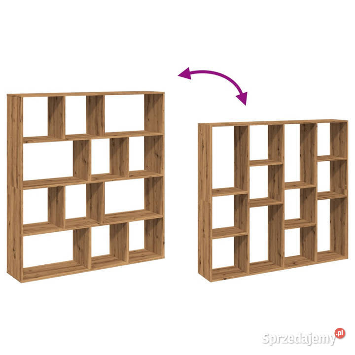 Regał dąb artisian 132x29x1415 materiał mazowieckie sprzedam