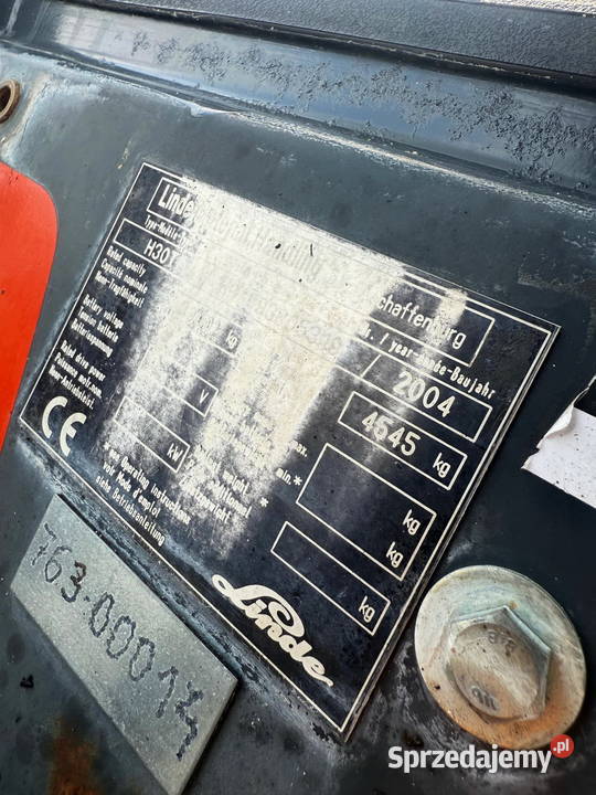 wózek widłowy terenowy LINDE H30T LPG bliźniacze łódzkie Działoszyn