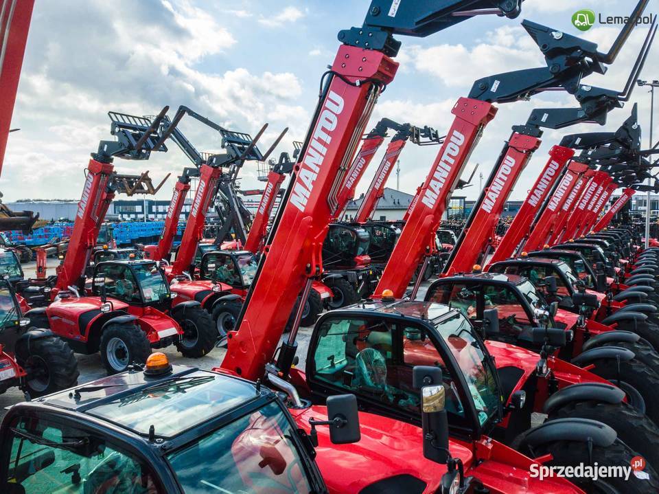 Wózek widłowy terenowy Manitou MC254 diesel Zator