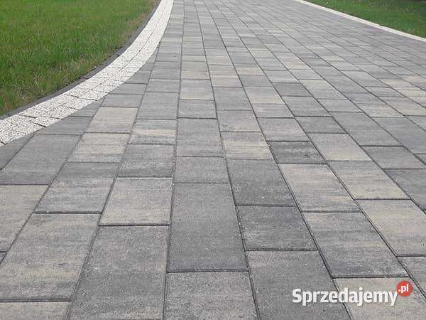 Obrzeża trawnikowe z pióro wpustem 6 grafit brąz Sobakówek