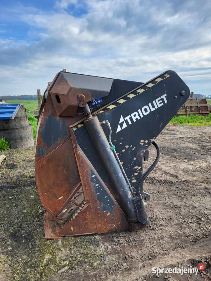 Wycinak trioliet triomaster ładowarka jcb wielkopolskie Krobia sprzedam