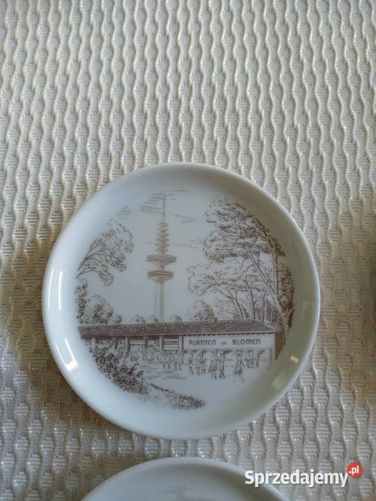 Talerzyki ozdobne Frstenberg Porcelana i szkło Porcelana i szkło wielkopolskie Poznań