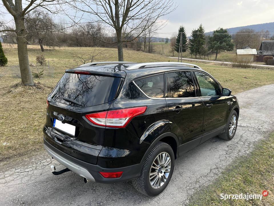 Ford Kuga Mk2 Suv 20TDCi 140 Czarny Skóry Kuga Nowa Słupia sprzedam