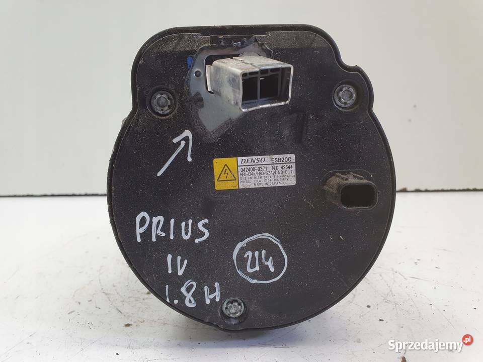 Toyota Prius IV 18 SPRĘŻARKA KLIMATYZACJI pompa Janów