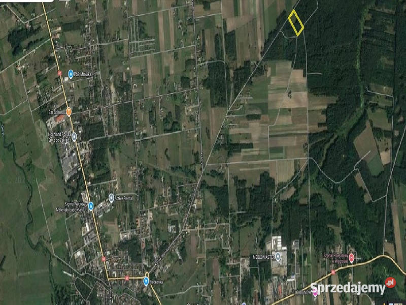 Urokliwe działki budowlane w cichej okolicy Węgrów