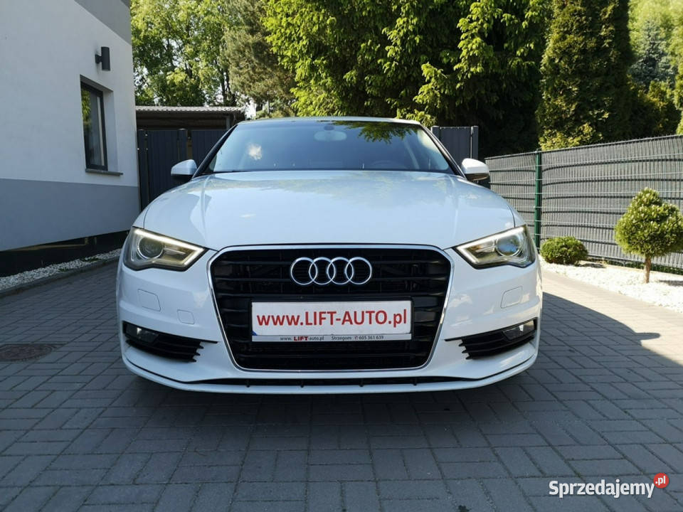 Audi A3 20 TDI 150 Klimatronic Nawi Tempomat Led biały Motoryzacja Strzegom sprzedam
