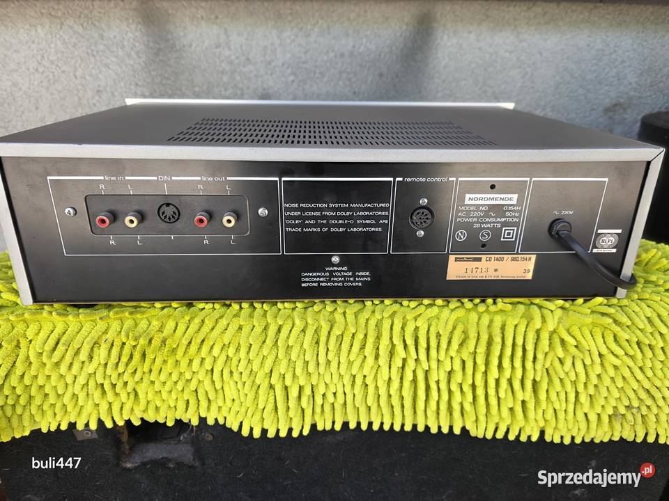 nordmende cd1400 deck Chełm Śląski