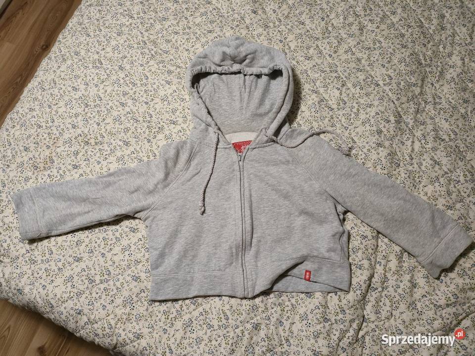 Bluza z kapturem szary/srebrny Warszawa