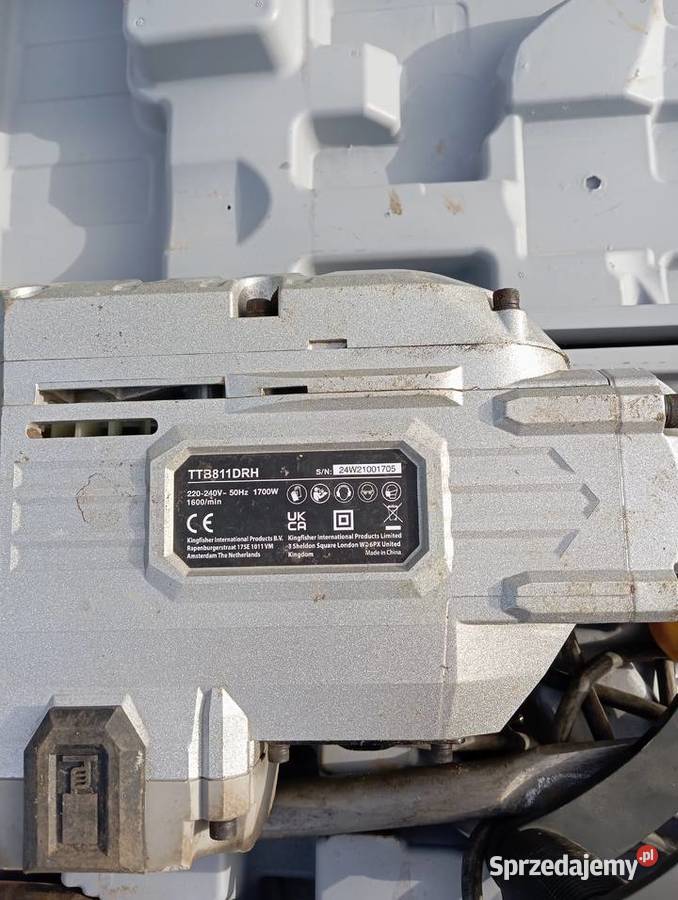 Młot wyburzeniowy Titan 1700W 45J Młoty udarowe sprzedam