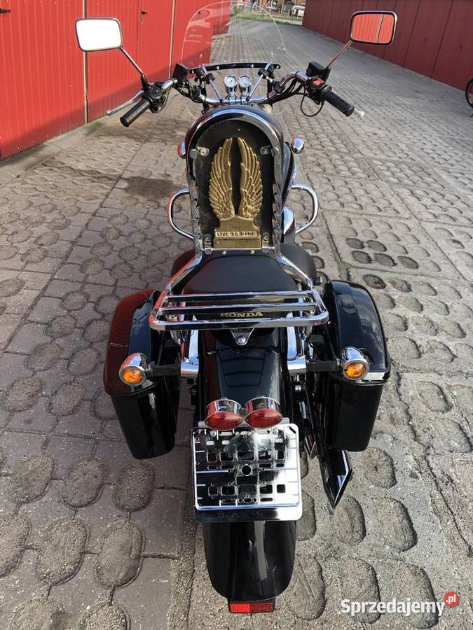 Honda Shadow VT 125 C Piękna NOWA tłumik SILVER Żyrardów