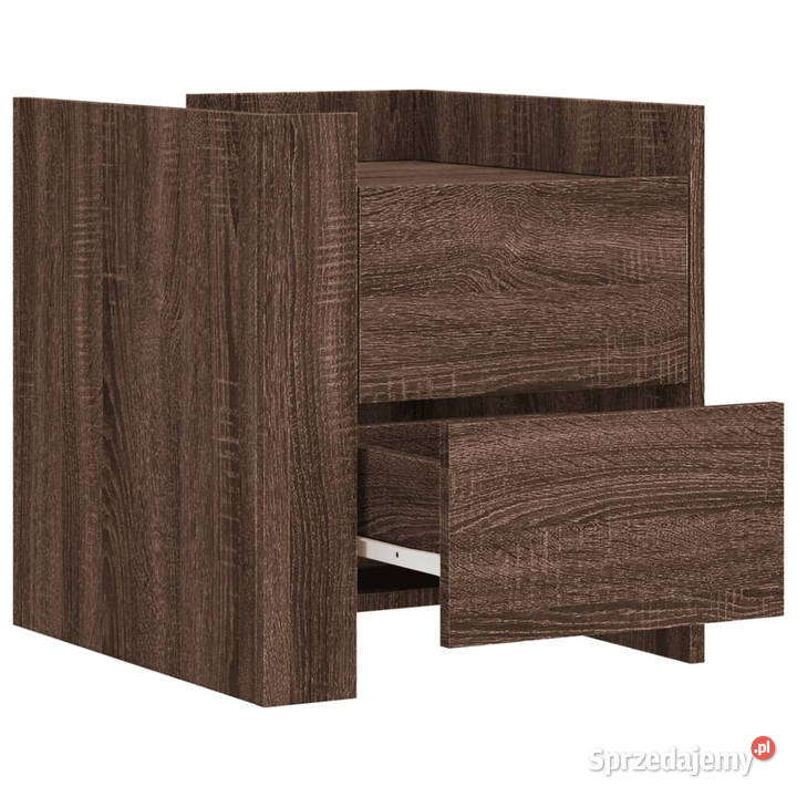 Szafka nocna brązowy dąb 45x50x50 materiał Warszawa