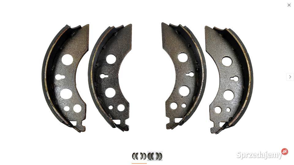 ALKO szczęki hamulcowe do osi 200x50 okładziny