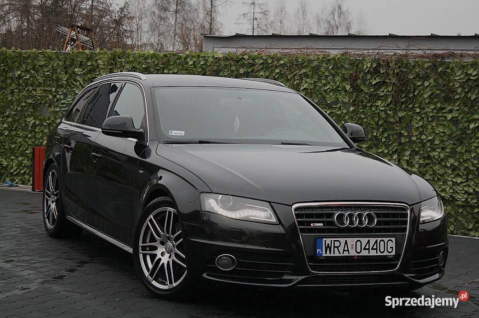 AUDI A4 B8 20 TDI 196 3 x SLINE SKÓRA NAVI LEDY bluetooth mazowieckie Radom