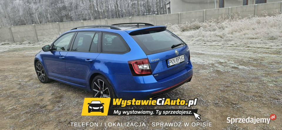 koda Octavia VRS 20 TDI DSG 4x4 Telefon Zarejestrowany w Polsce Włocławek