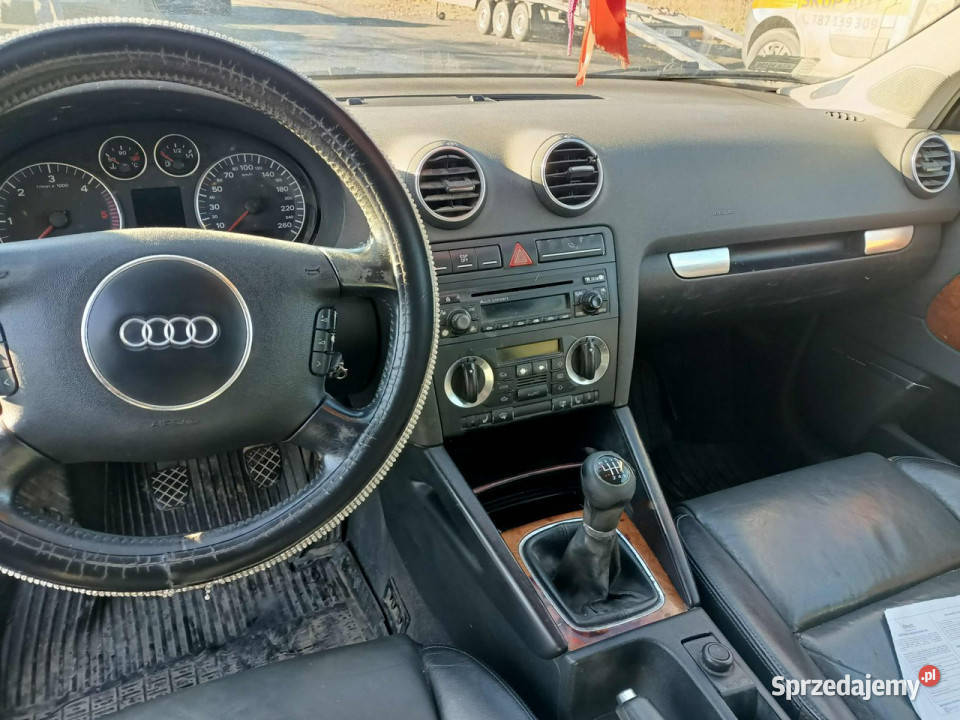 Audi A3 3drzwiowe Audi A3 20TDI 140 03r 8P Tarnów