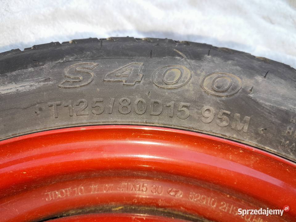 Koło dojazdowe Mazda 6 2005rT 12580 D15 95M Gorzów Wielkopolski