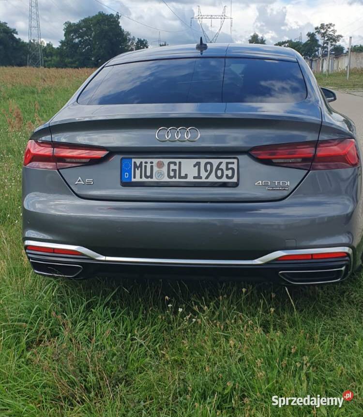 Audi A5 Sportback 40 TDI mHEV Quattro S Line S Polkowice
