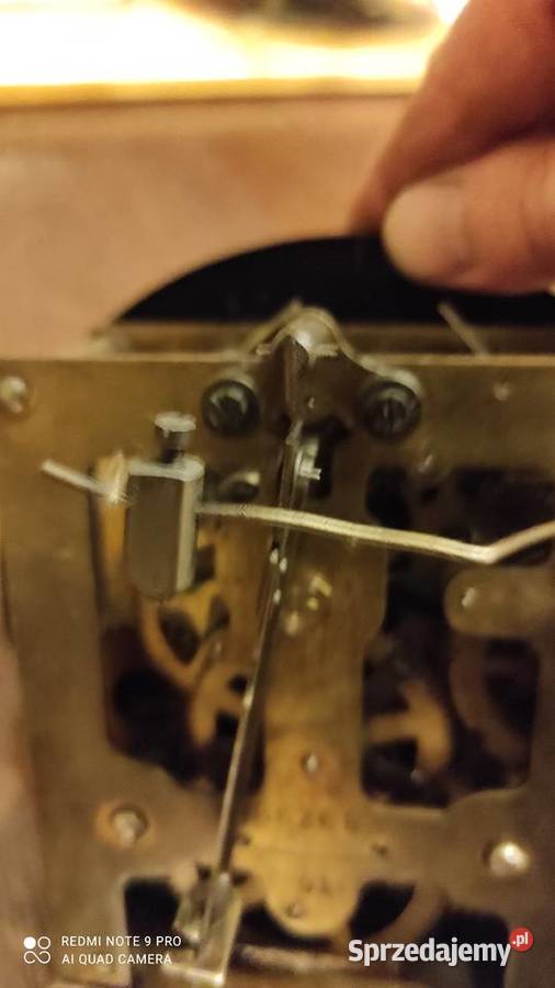 Stary zegar wiszący CB ładny eklektyk Mikołów