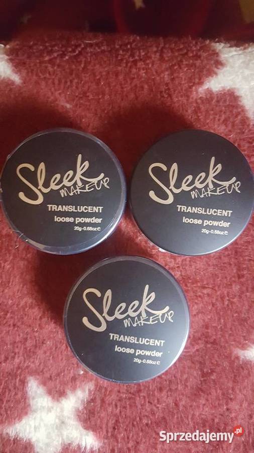 Sleek makeup translucent loose powder PUDER Makijaż Stalowa Wola