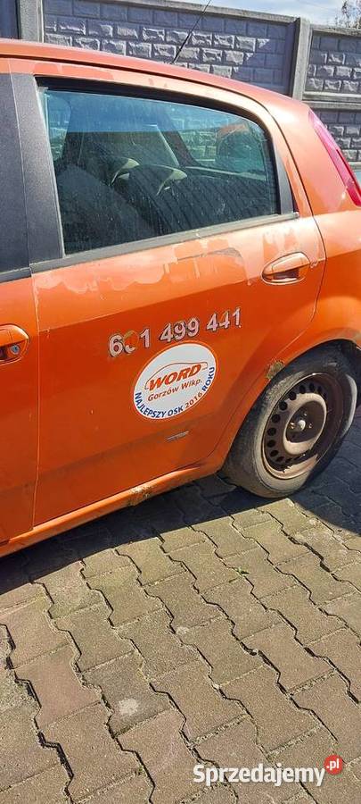 Drzwi lewy tył Fiat Grande Punto kolor 598A Szczecin