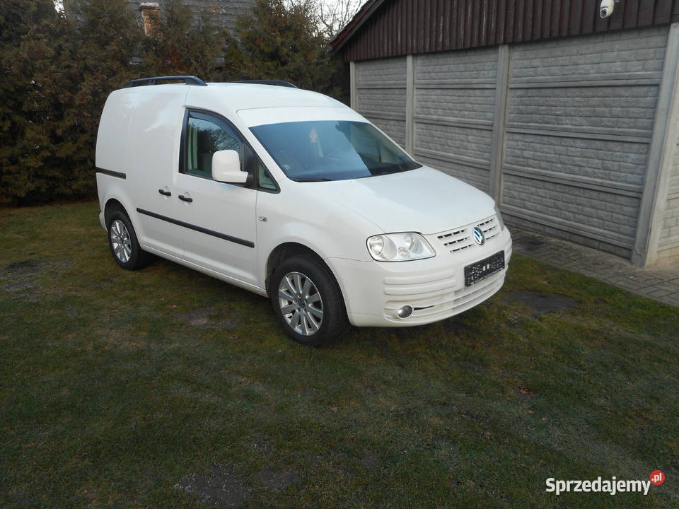 VW CADDY 20SDI 2010r welurowa tapicerka lubuskie Nowe Czaple