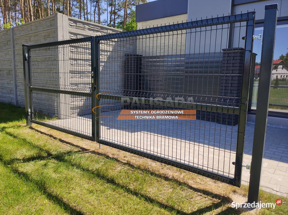 BRAMA SKRZYDŁOWA PANELOWA 170 x 500 M 1730MM skrzydłowa Gzin