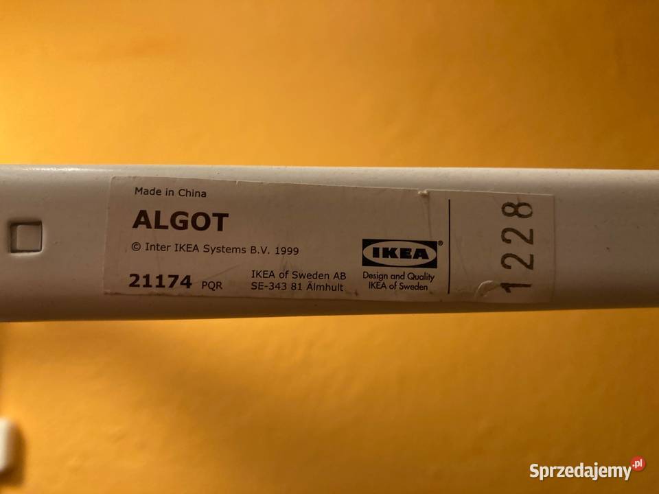 system garderoby IKEA ALGOT Wrocław