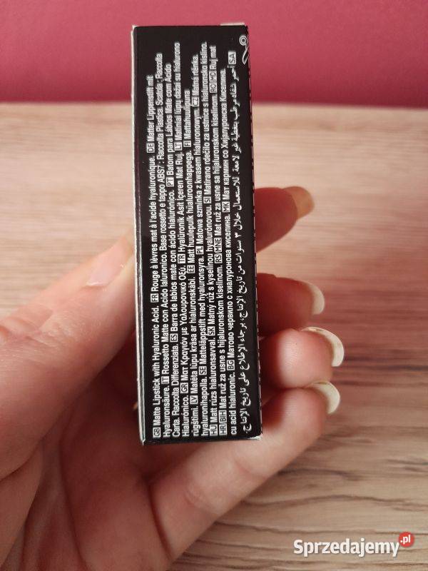 Matowa szminka z kwasem hialuronowym Hydra Peony Siewierz