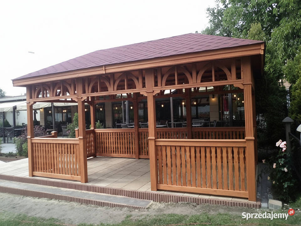 ALTANA 11 4x6 DREWNIANA SOSNOWA OGRODOWA Parzymiechy