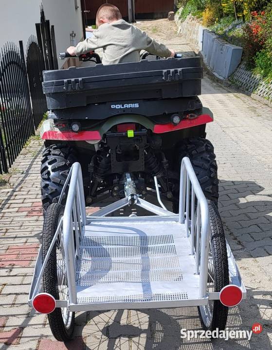 Przyczepka do kosiarki quada traktorka przyczepa sprzedam