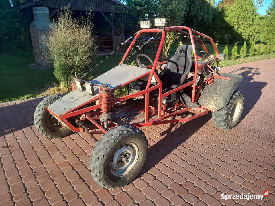 Buggy z silnikiem malucha w roweru