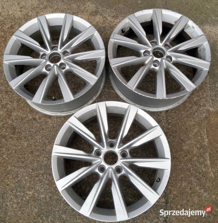 Sprzedam 3 felgo VW Tiguan Rozdrażew sprzedam